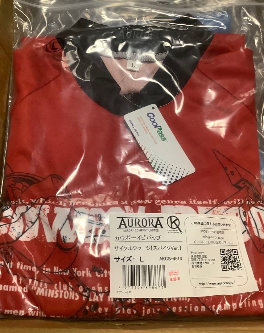 カウボーイビバップ サイクルジャージ スパイクVer. Lサイズ AURORA