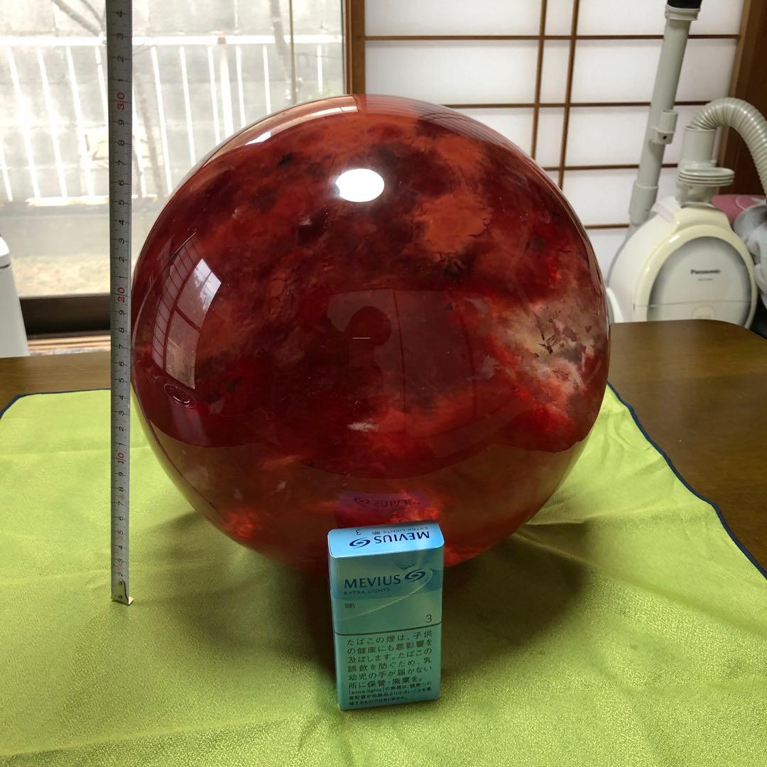 赤玉水晶(超巨大玉)