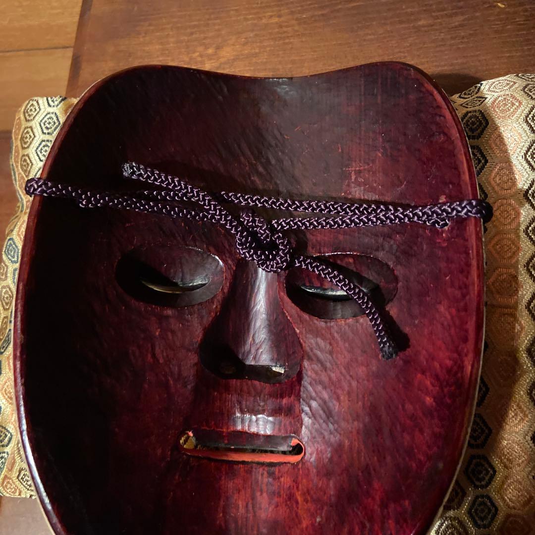 能面　　蝉丸　　青木唯春　作