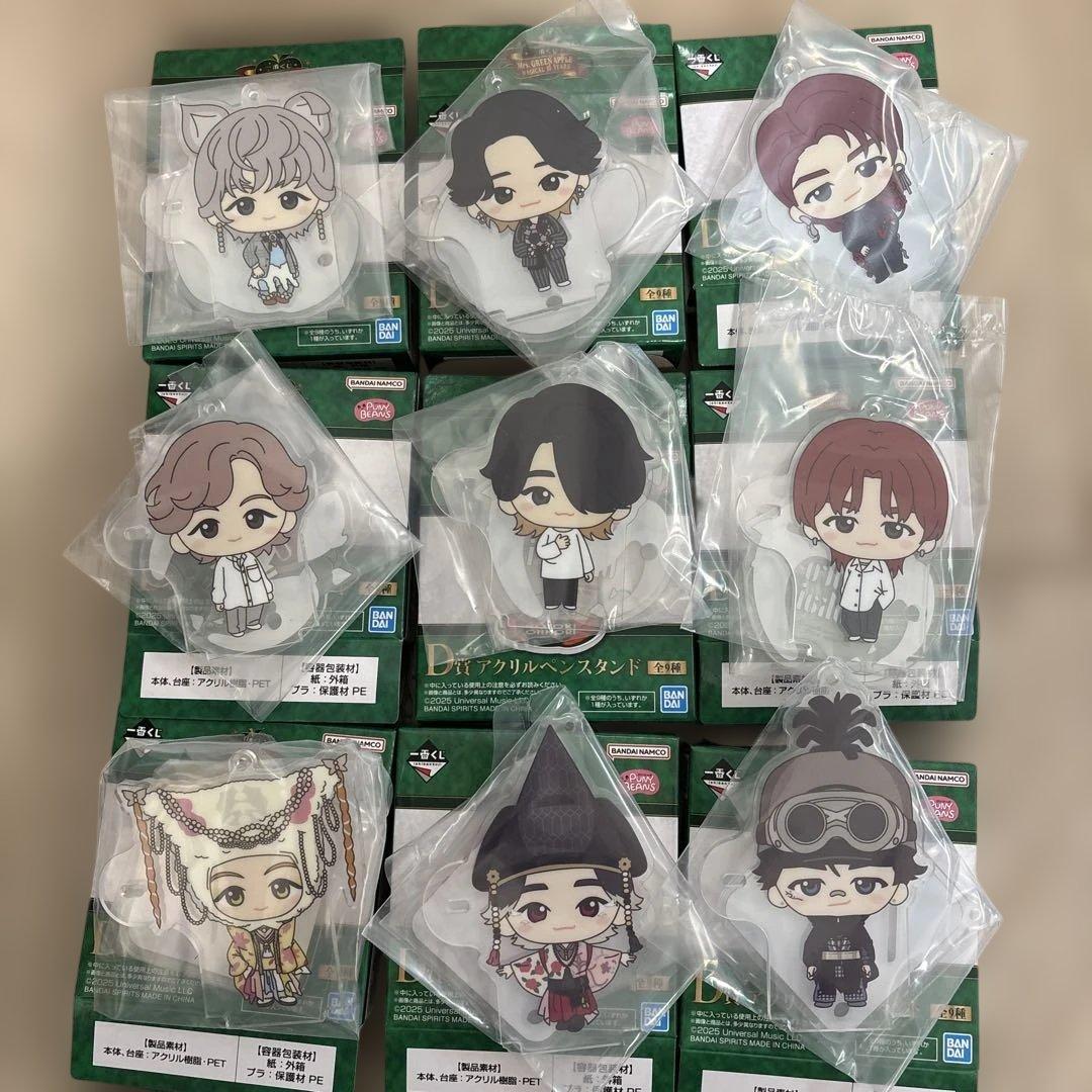 ミセスグリーンアップル 一番くじ A賞B賞C賞D賞E賞F賞 コンプ セット