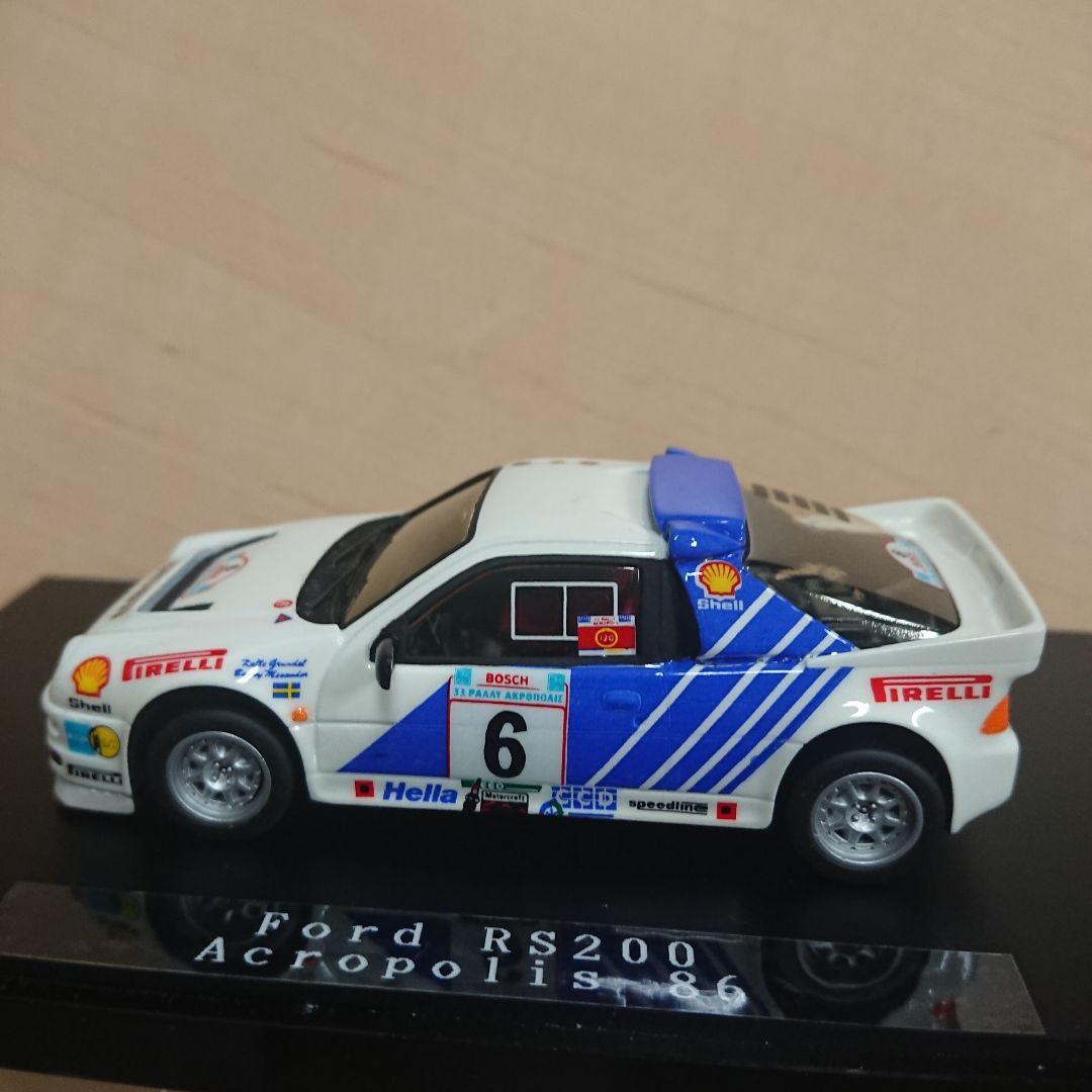 starter 1/43 フォードRS200 アクロポリス86
