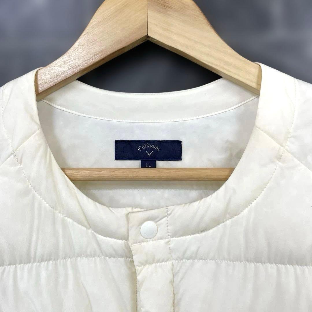 キャロウェイ メンズ 襟なし ダウンジャケット《LL》