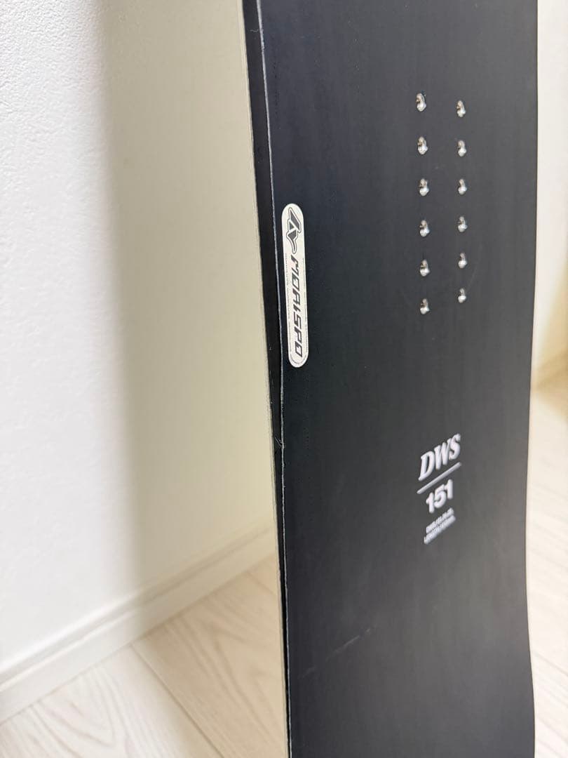 Death Label dws 151スノーボード ブラック