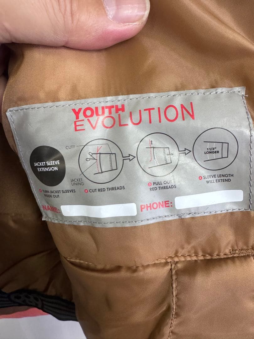 新品未使用686 キッズ用スノーボードジャケット 紫