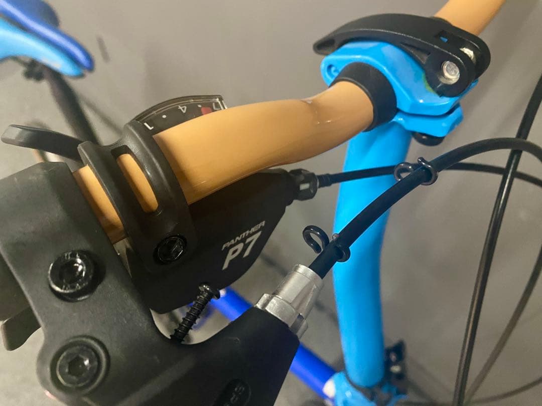 折りたたみ自転車 PANTHER 20インチ 7段変速 軽量アルミフレーム