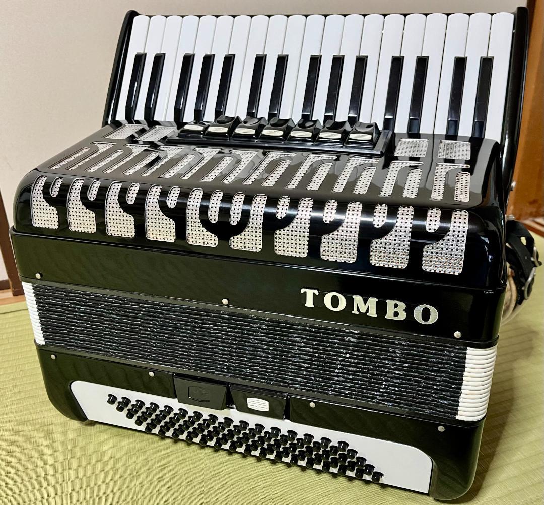 ★値下げ★TOMBOトンボ 独奏用アコーディオン J-80 J80★中古美品★