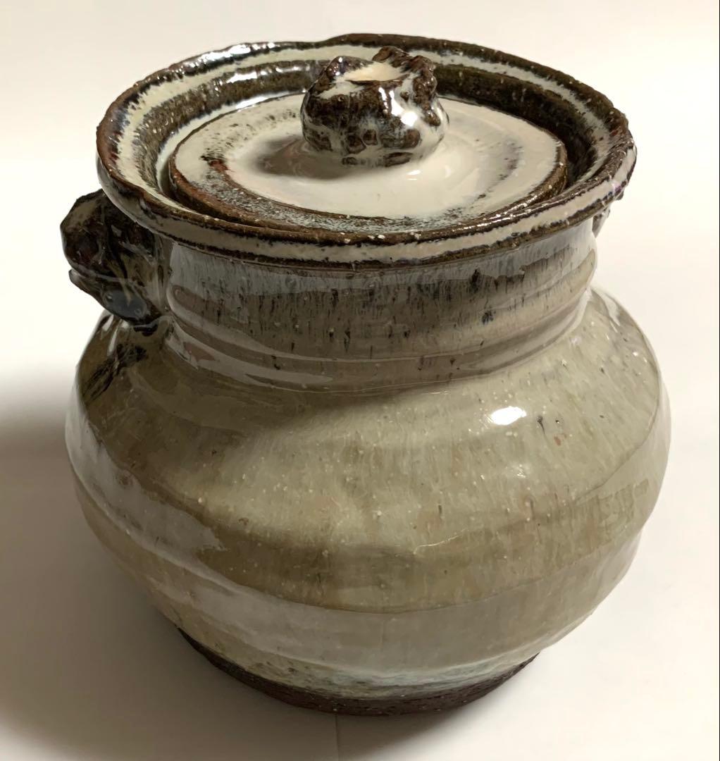 萩焼　凌雲窯　水指　小久保凌雲氏作