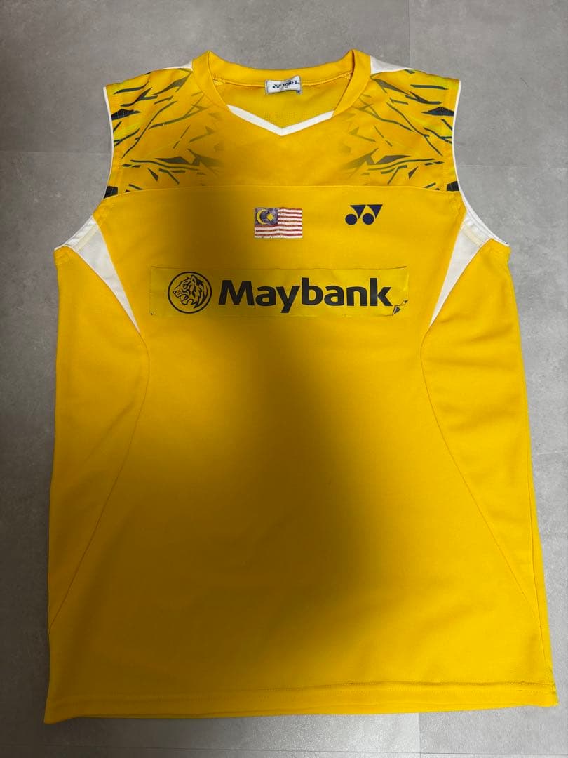 Yonex バドミントンウェア Mサイズ イエロー
