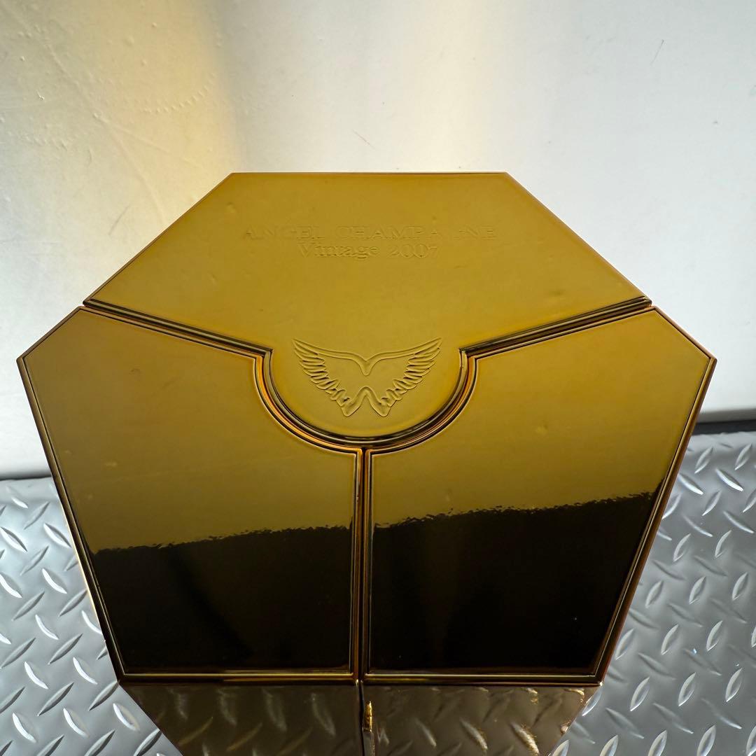 エンジェル　シャンパン　ヴィンテージ　2007 ゴールド　ケース　箱