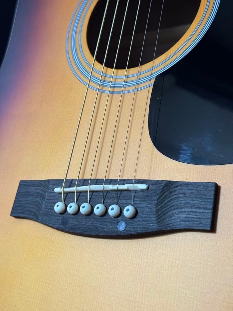 ADMアコースティックギター 初心者入門用　41インチサンバースト