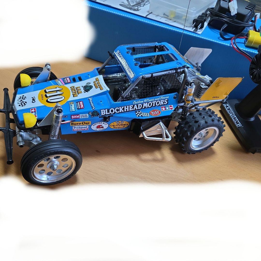 タミヤ1/10ワイルドワンオフローダーセット　ラジコン　走行済み　通電確認済み