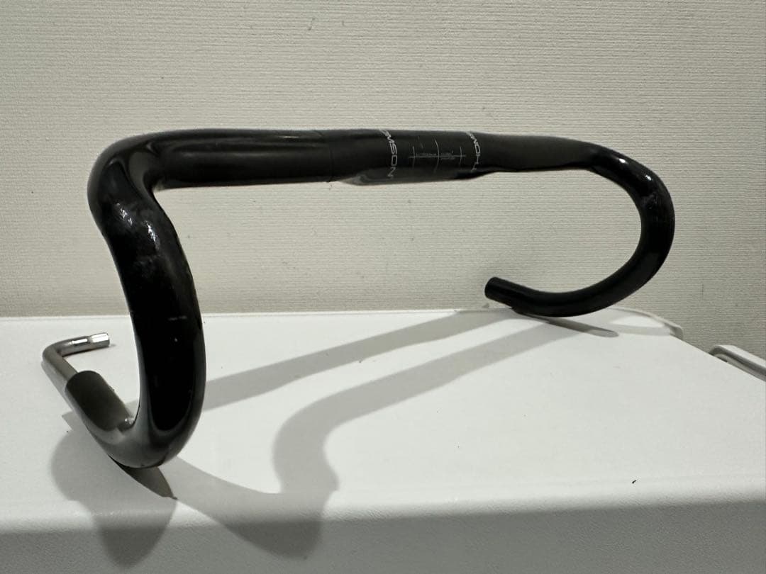 パーツ THOMSON carbon road bar aero C to 400mm