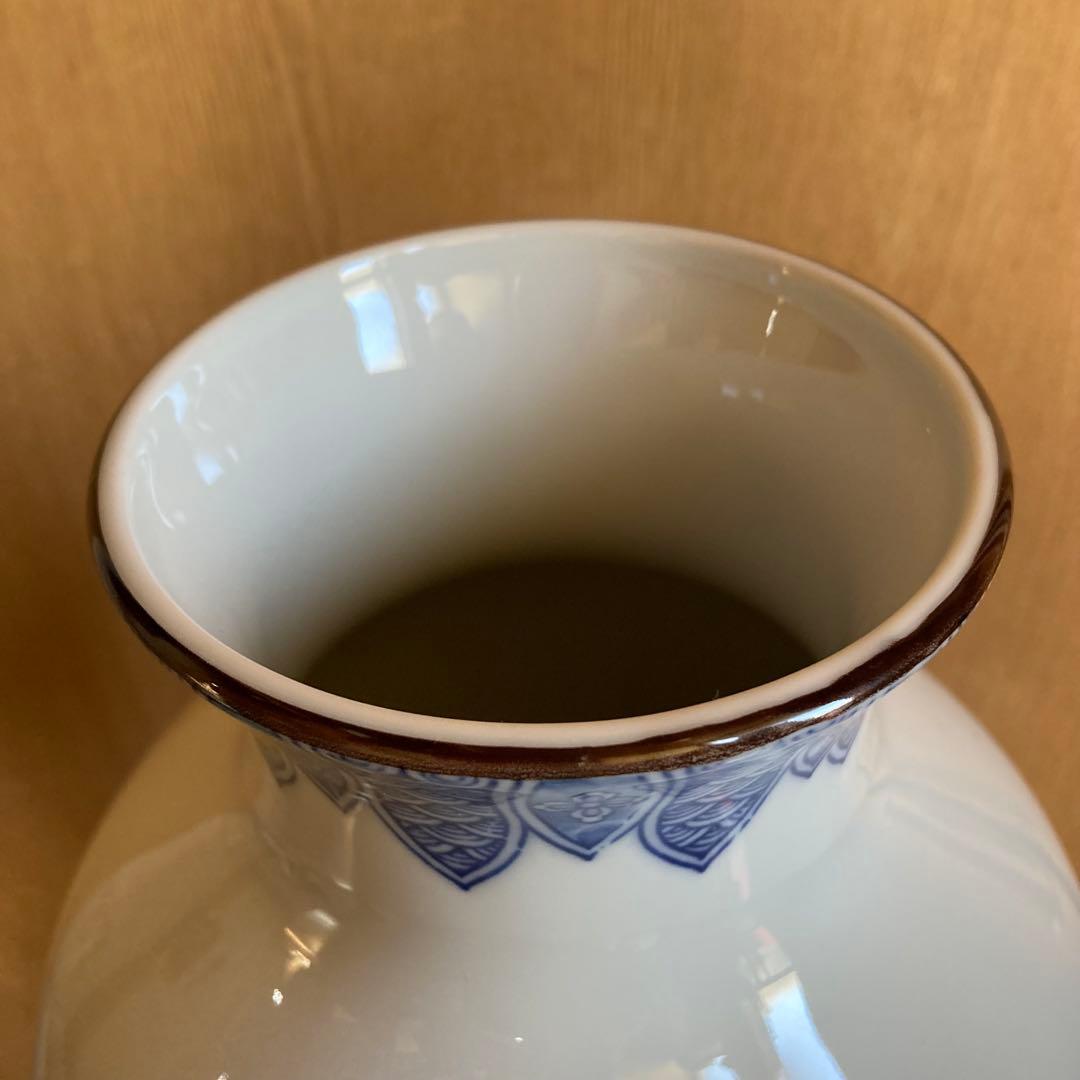 会津の冬　斉藤清　花瓶　西峰