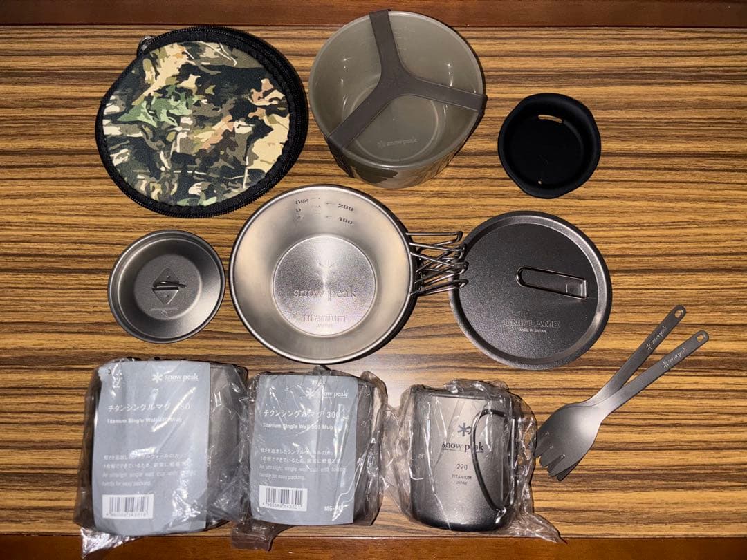 ゆ*か様 スノーピーク ユニフレーム キャプテンスタッグ(色々13品セット)