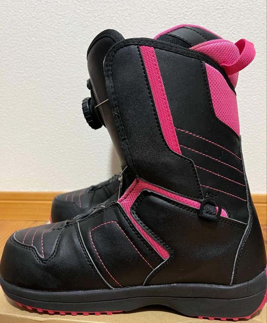 スノーボード ブーツ レディース 24~24.5 IGNIO BOA ボア 黒