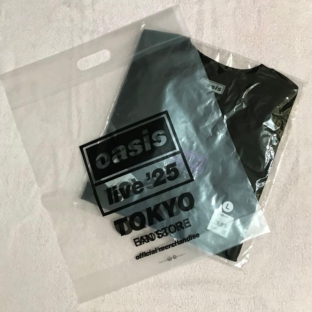限定ショッパー付 Lサイズ oasis TOKYO1025/1026 Tシャツ