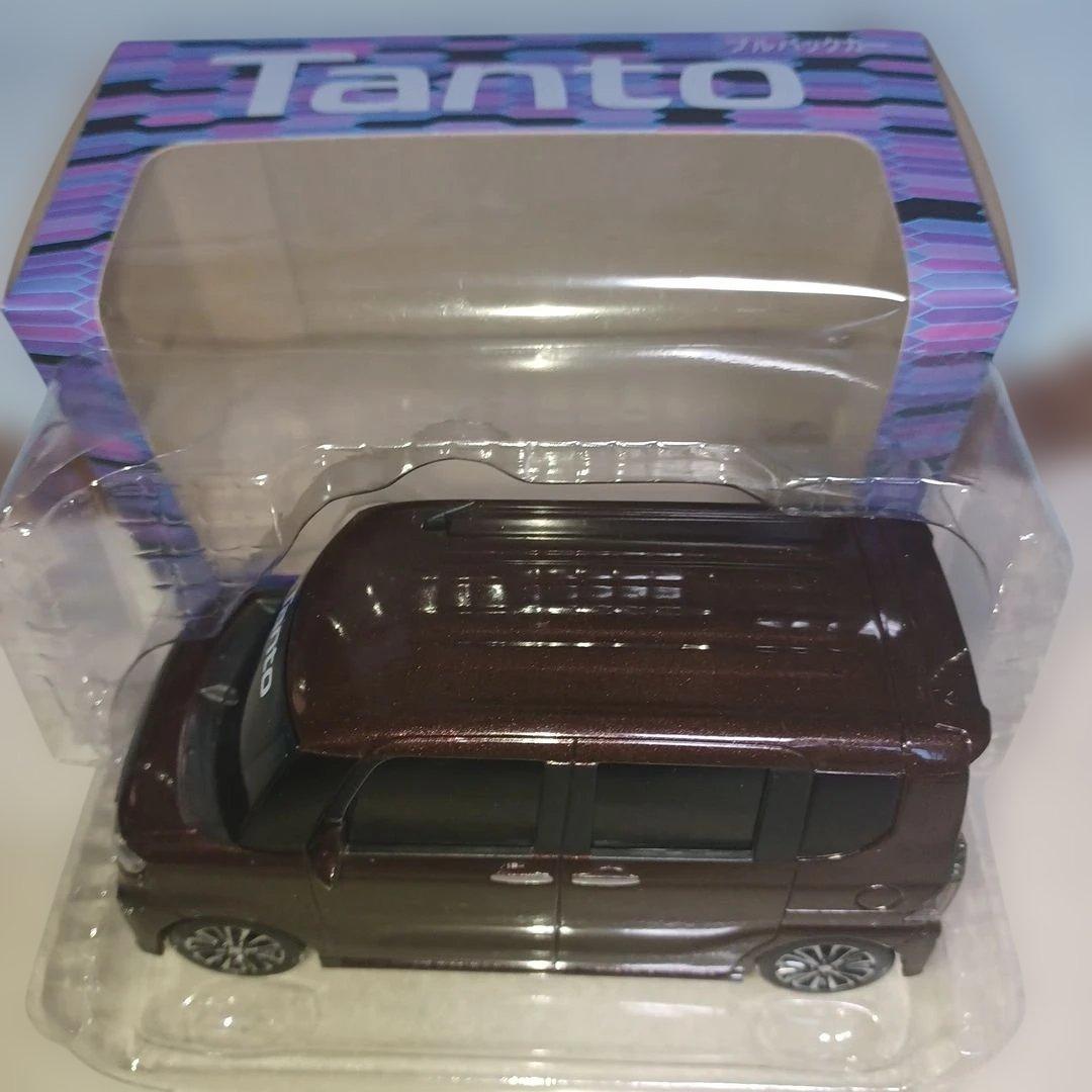 ダイハツ　　タント　　ブラック & ワインレッド　２種類セット　　プルバックカー