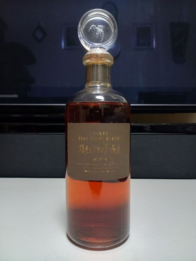 ニッカ　Nikka 樽出し　ブランデー　500ml. 55.7%　原酒 未開封品