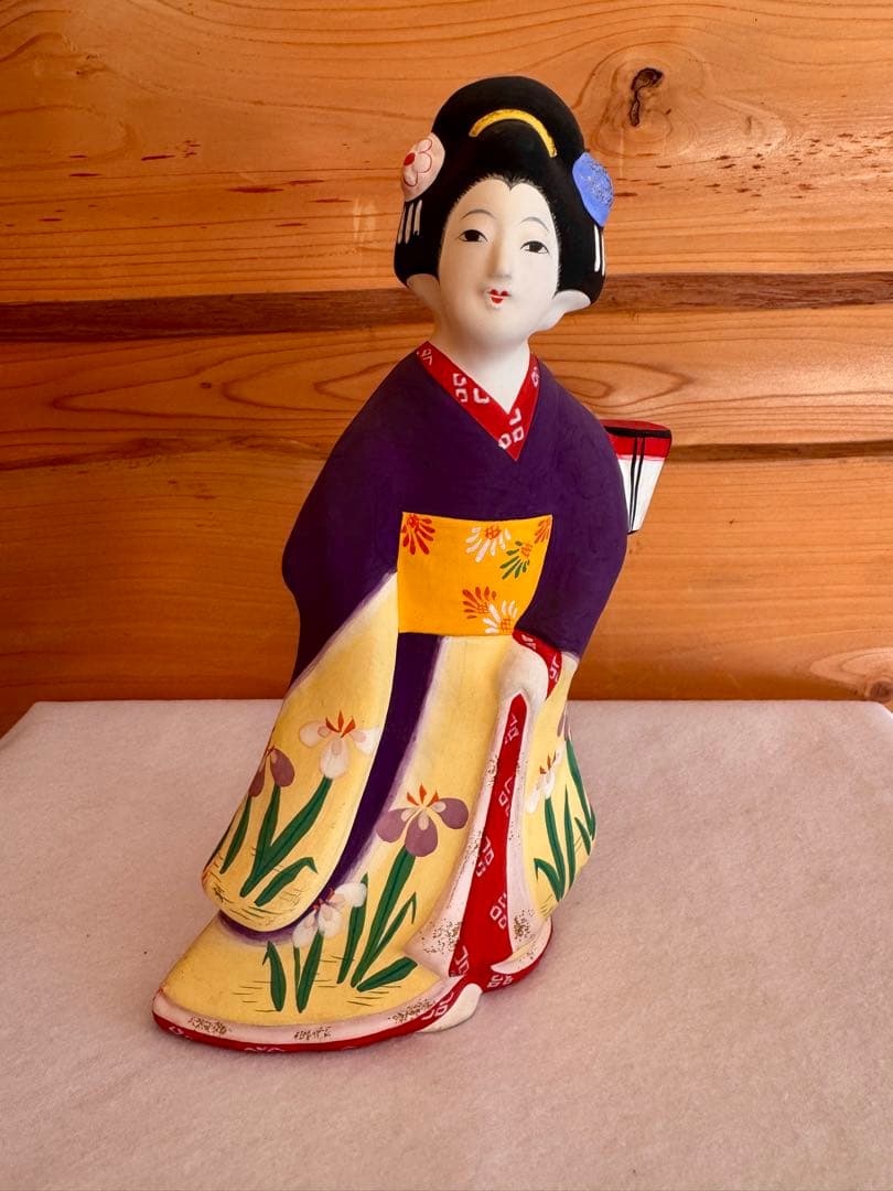 市原土人形(瑞浪土人形) 花魁 後藤久美 郷土玩具 民藝 伝統文化 芸術 岐阜