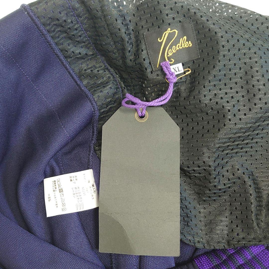 【未使用タグ付き】ニードルス　Needles　ジャージパンツ　ネイビー　XL