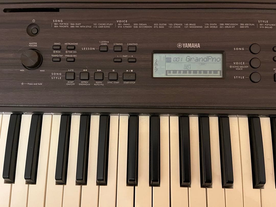 YAMAHA PSR-E360DW 電子キーボード 61鍵盤