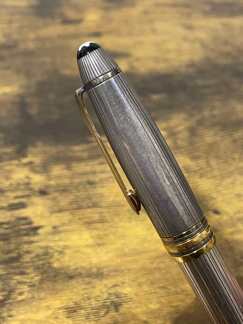 西ドイツ　モンブラン　1468 ヘミングウェイ　万年筆　18K シルバー 925