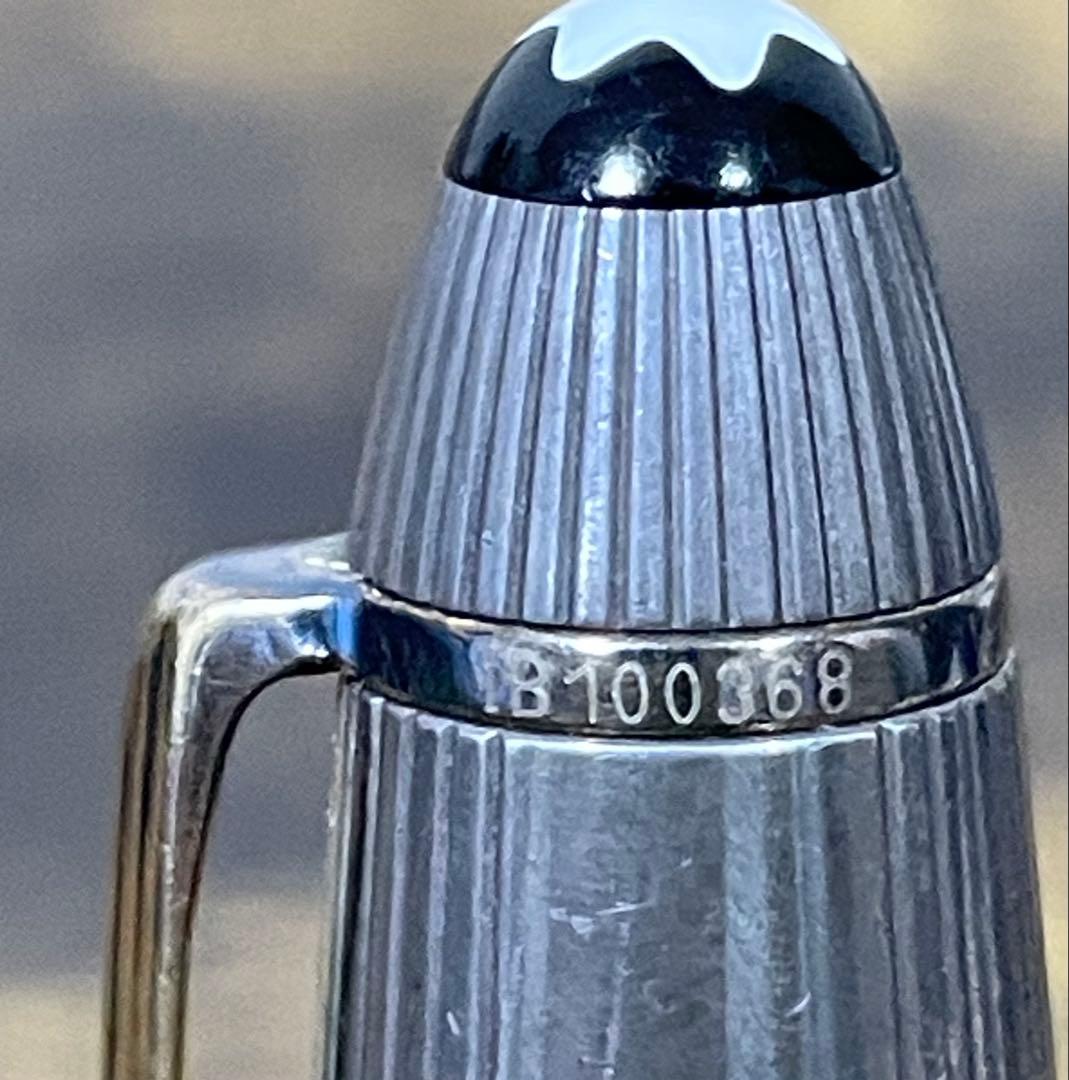 西ドイツ　モンブラン　1468 ヘミングウェイ　万年筆　18K シルバー 925