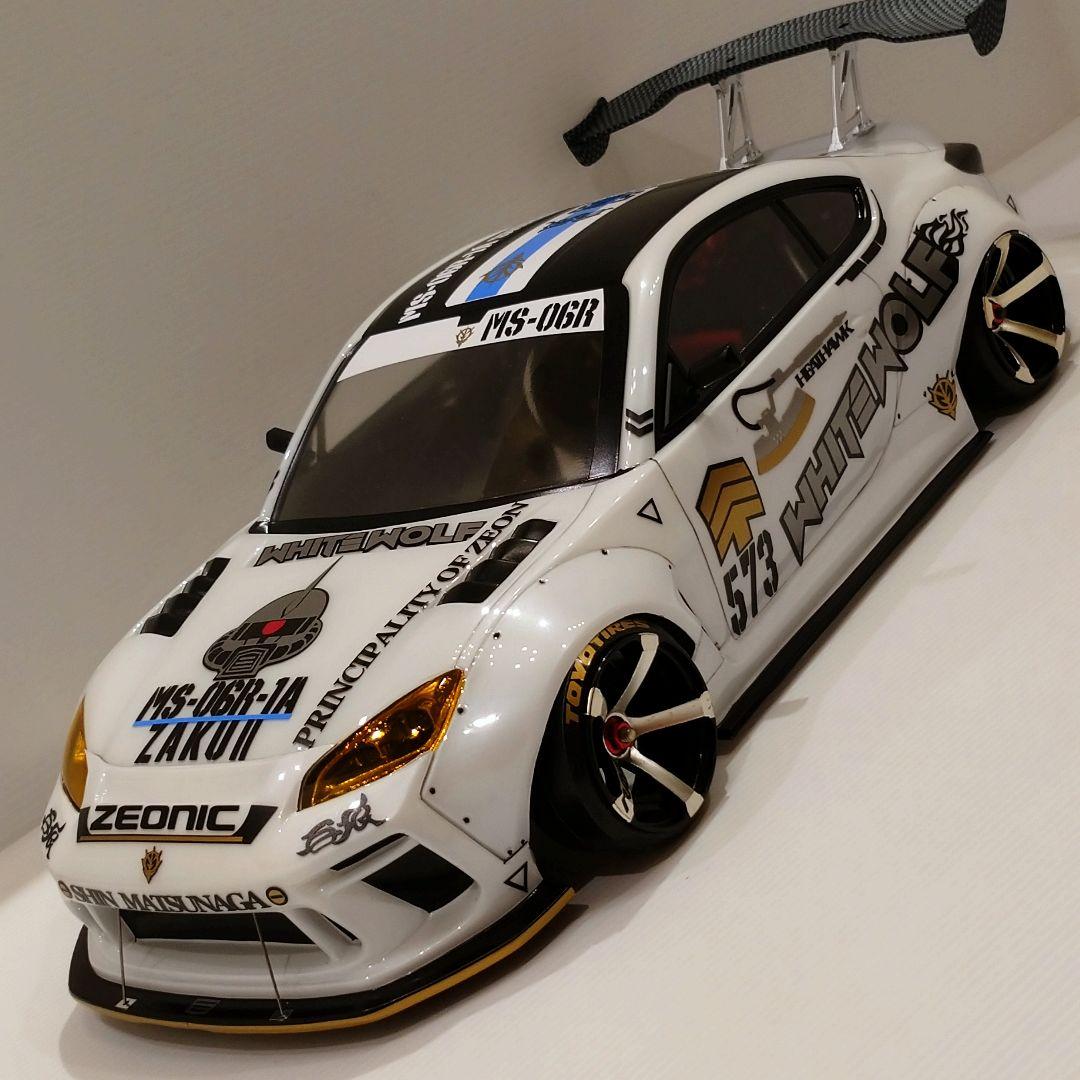 新品 未走行 GR86 シン・マツナガ専用ザクⅡ ラジドリ ボディ ガンプラ
