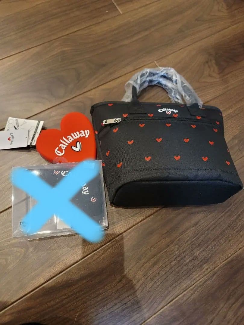 Callaway キャロウェイ バッグ ハート小物入れセット