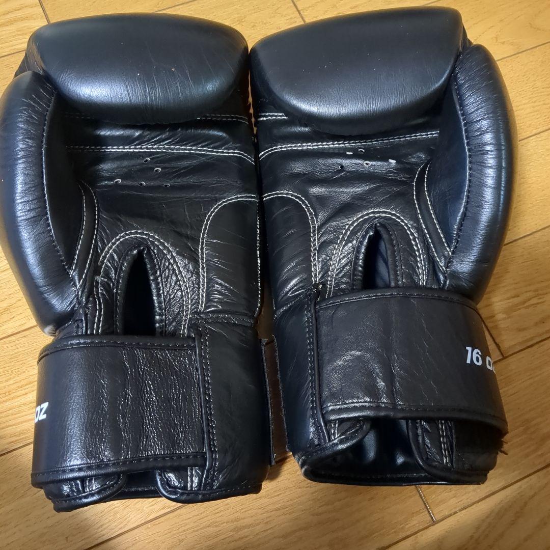K-1 ボクシンググローブ 16oz 黒