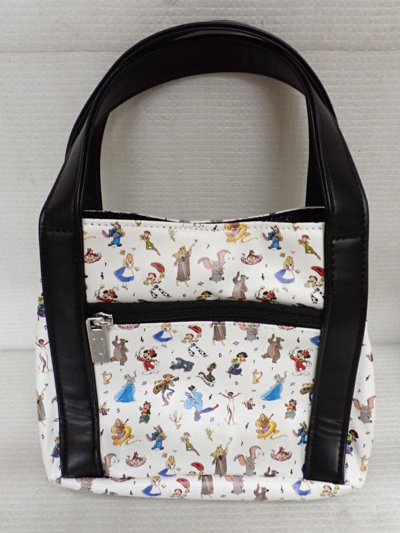 リンクスディズニー100周年トートバッグ ラウンドバッグ アイアンフードG9-C