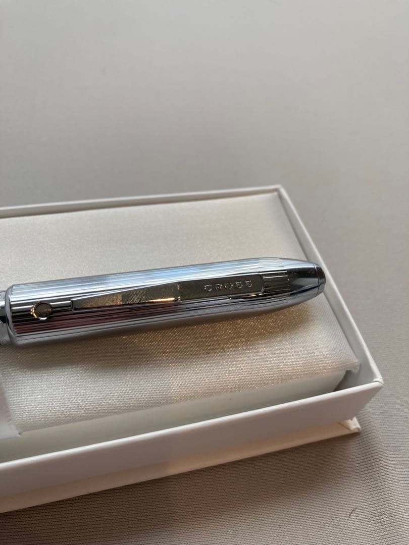 CROSS 4色ボールペン本体 シルバー