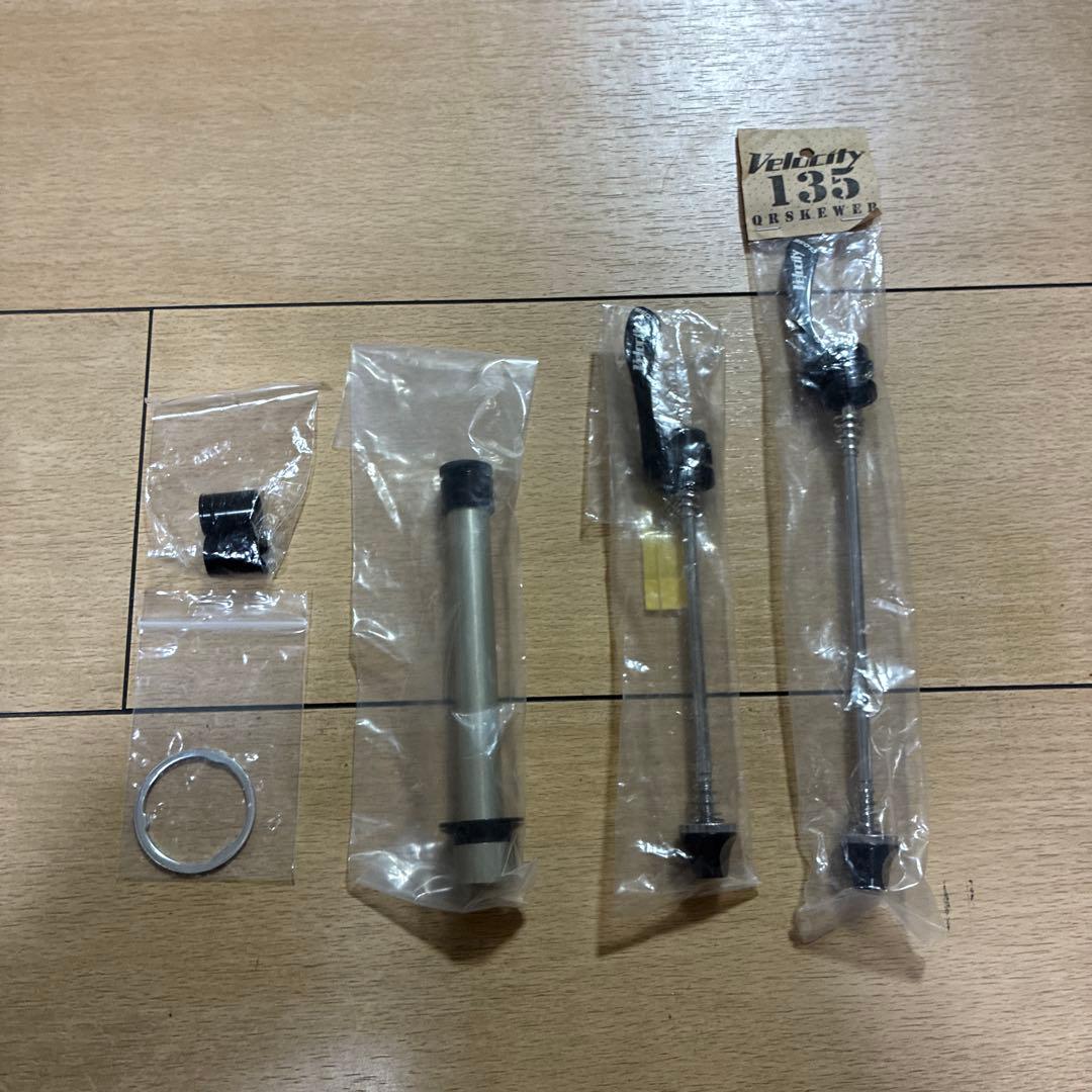 velocity race disc hub 前後セット