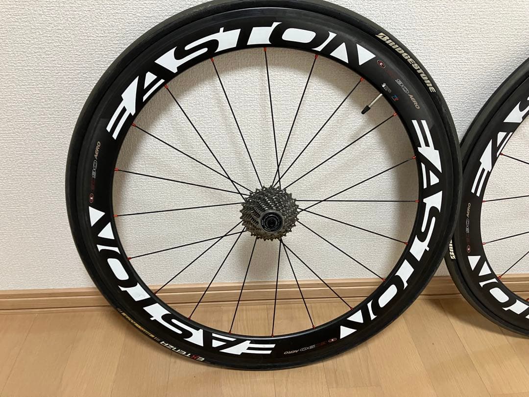 EASTON EC90 AERO カーボンクリンチャーホイール 前後セット