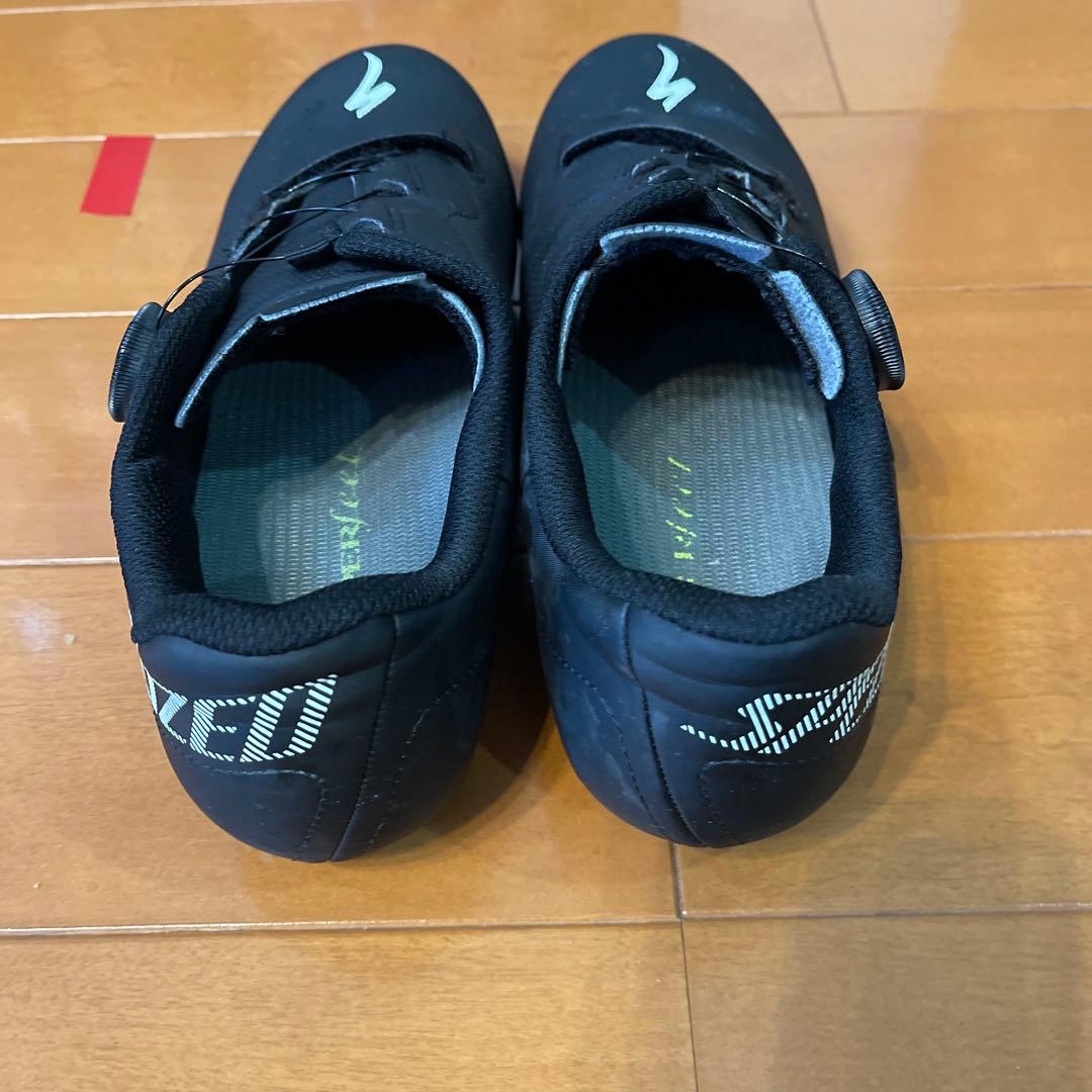 【中古良品】ロードバイク ビンディングシューズ 25.2cm EU40 2セット