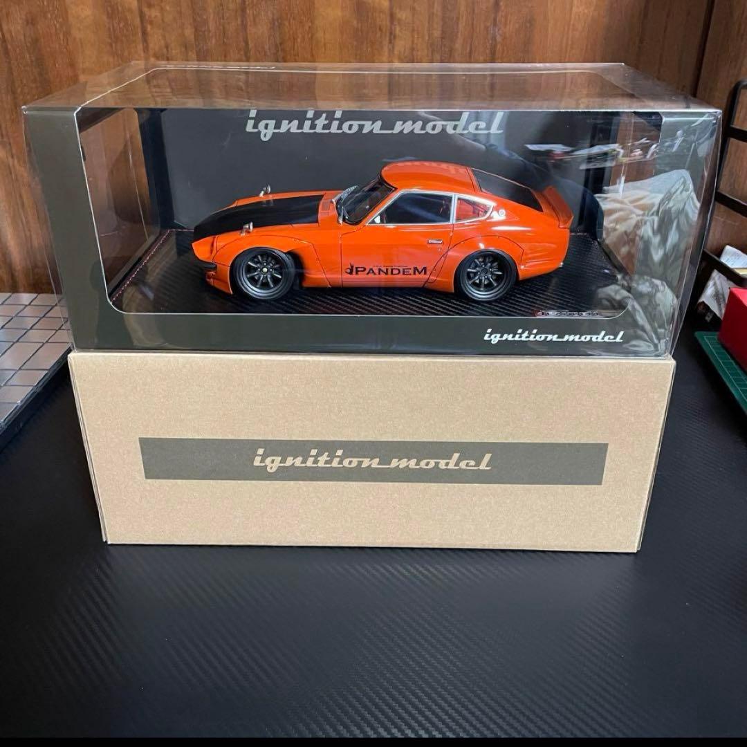 激レア！新品 イグニッションモデル 1/18 PANDEM S30 Z オレンジ