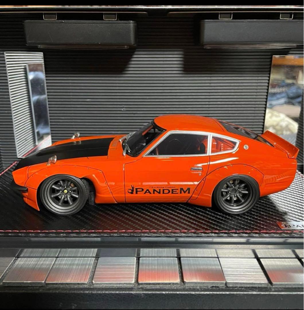 激レア！新品 イグニッションモデル 1/18 PANDEM S30 Z オレンジ