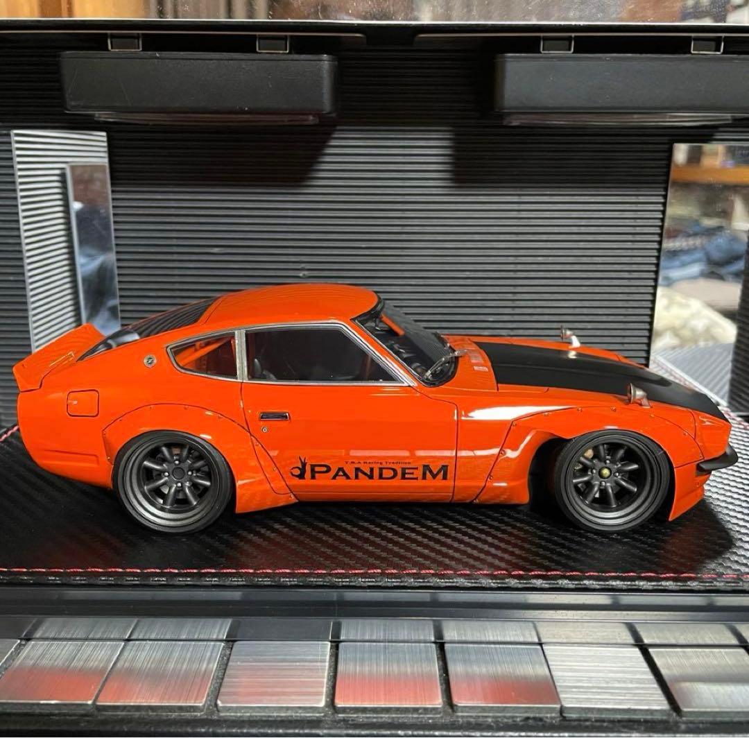 激レア！新品 イグニッションモデル 1/18 PANDEM S30 Z オレンジ