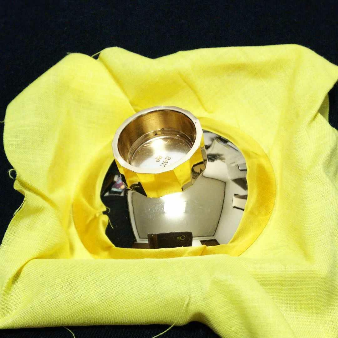 ◆那智黒石(なちぐろいし)ぐい吞み２点 新品未使用[オマケ付]