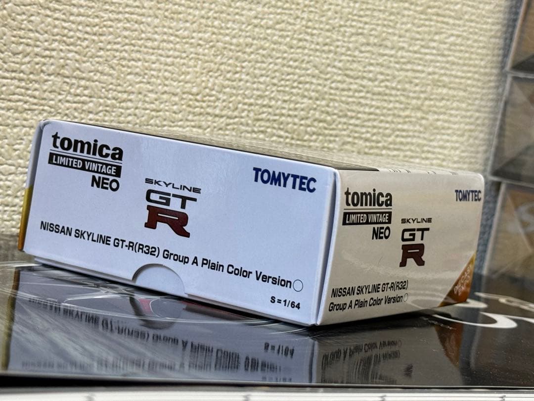 1/64 トミカトミーテックNissan GT-R R32 ミニカー、限定