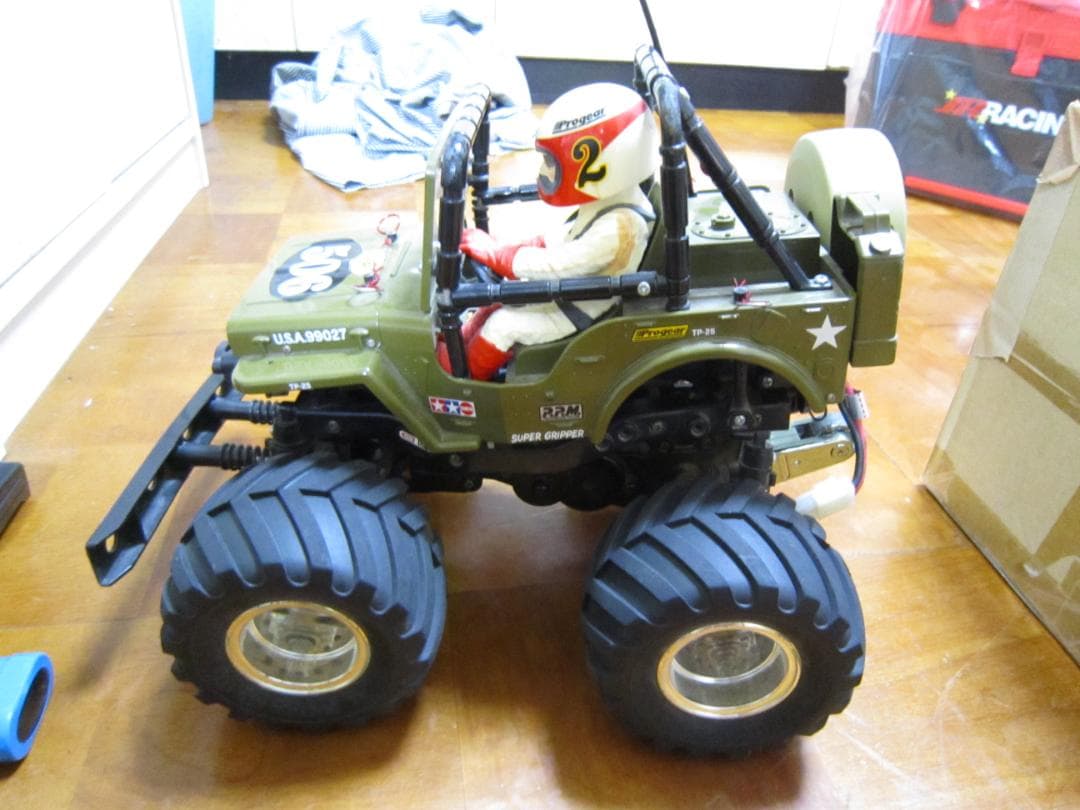 フルセット 動作確認済み 1/10 ワイルドウイリー２ カスタム 送料込み　人気