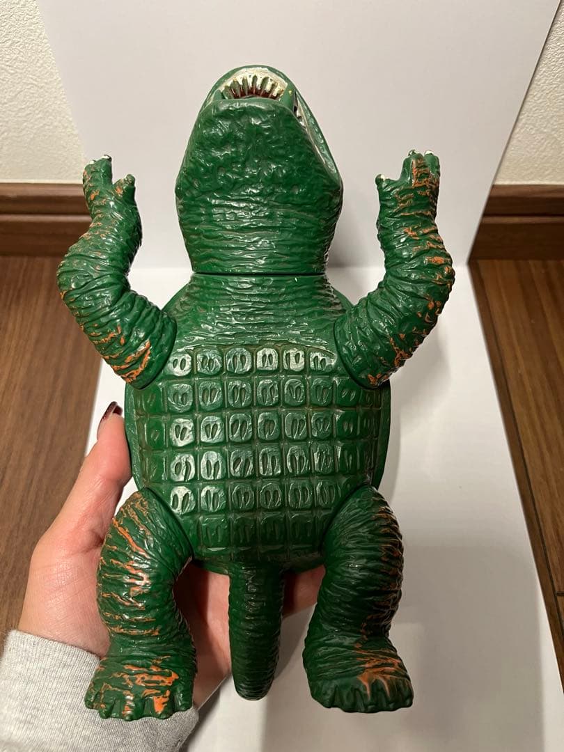 大映　大怪獣ガメラ　当時物　ソフビ　希少　1970年代