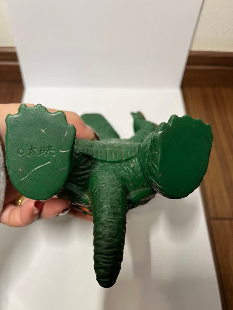 大映　大怪獣ガメラ　当時物　ソフビ　希少　1970年代