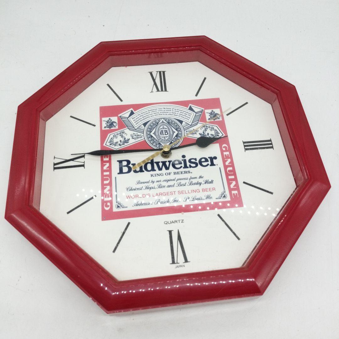 90s vintage Budweiser 壁掛け時計　アメリカン 雑貨　飾り物