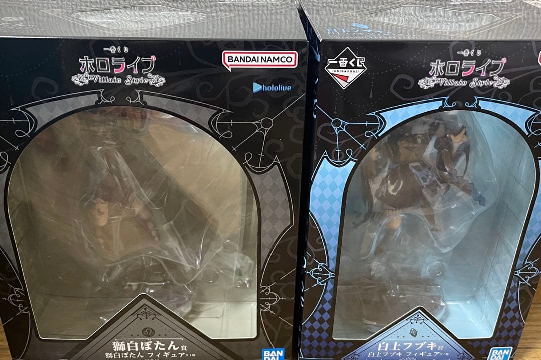 ホロライブ　一番くじ　白上フブキ　獅白ぼたん　フィギュア　セット