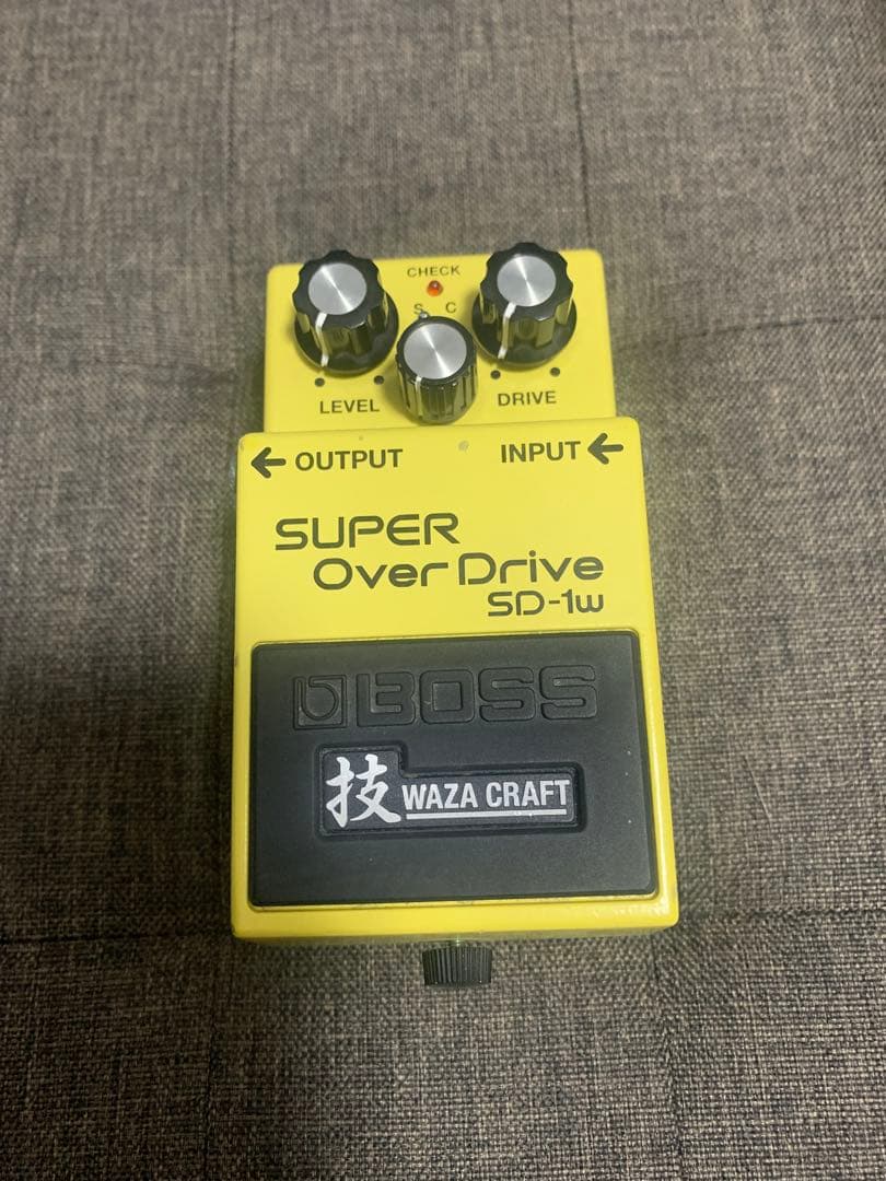 ギター BOSS SUPER Over Drive SD-1w