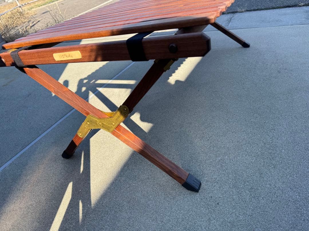 NORAs テーブル ウォールナット　1100 swampケース付き