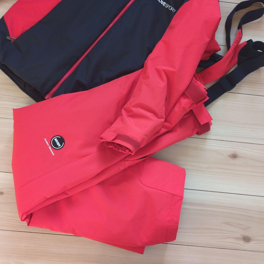 極美品　デサント　ムーブスポーツ　スキーウェア　上下セット　DESCENTE