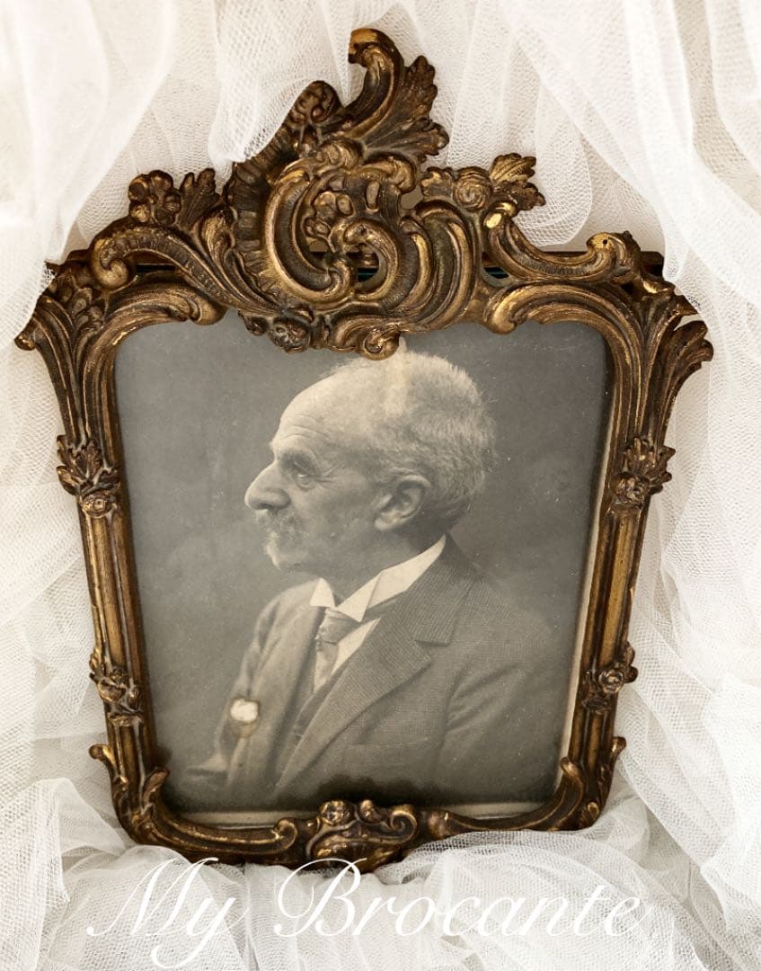 アンティーク雑貨 French l rocaille photo frame.