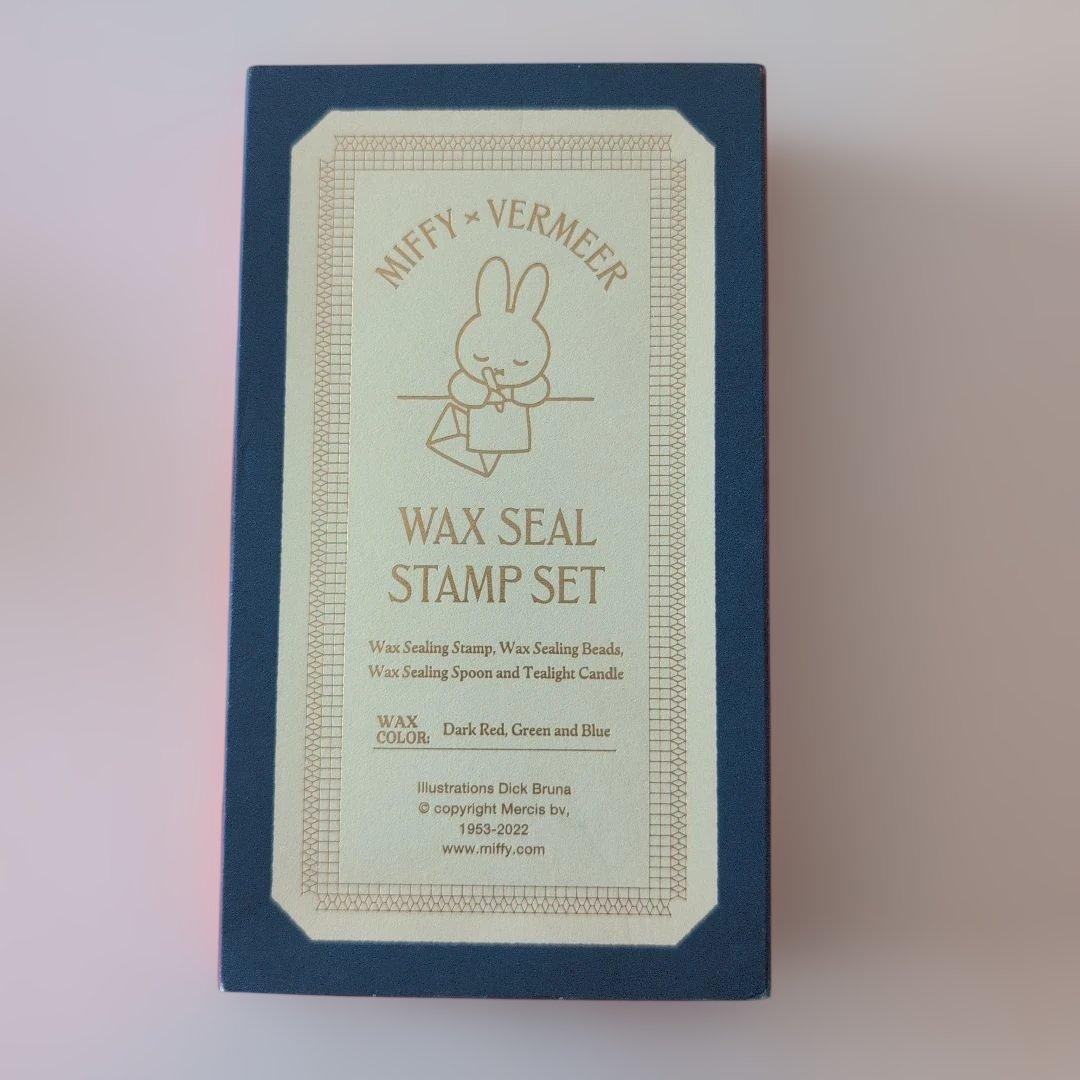 フェルメール17世紀オランダ絵画展限定レア未開封ミッフィーシーリングセット